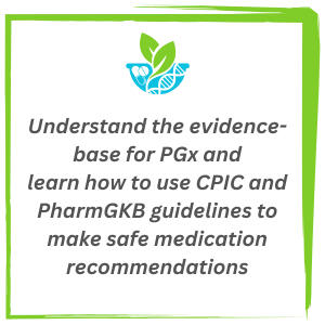 Medication Safety Pharmacogenomics Pharmacogenomics Certificate