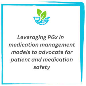 Pharmacogenomics Patient Medication Safety Pharmacogenomics Certificate